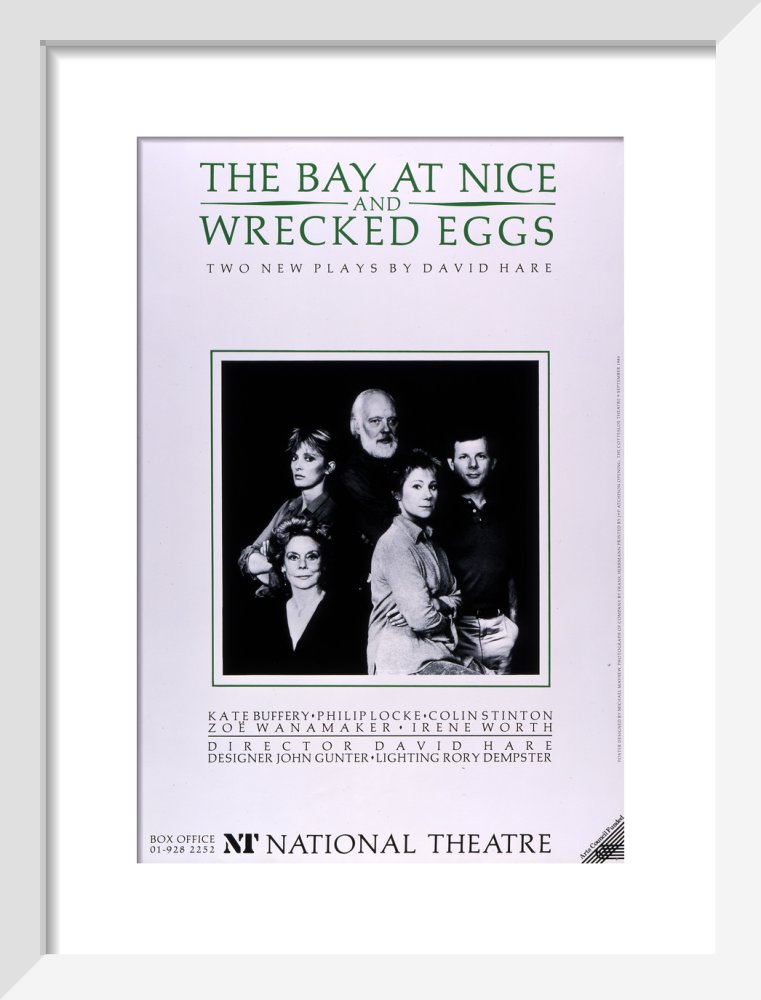 The Bay at Nice; Wrecked Eggs Custom Print