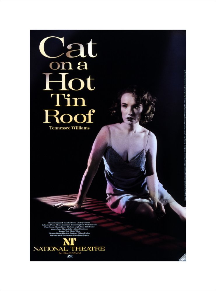 Cat on a Hot Tin Roof Custom Print