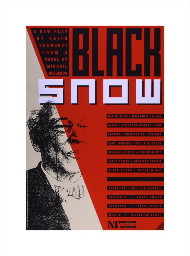 Black Snow 1991 Print