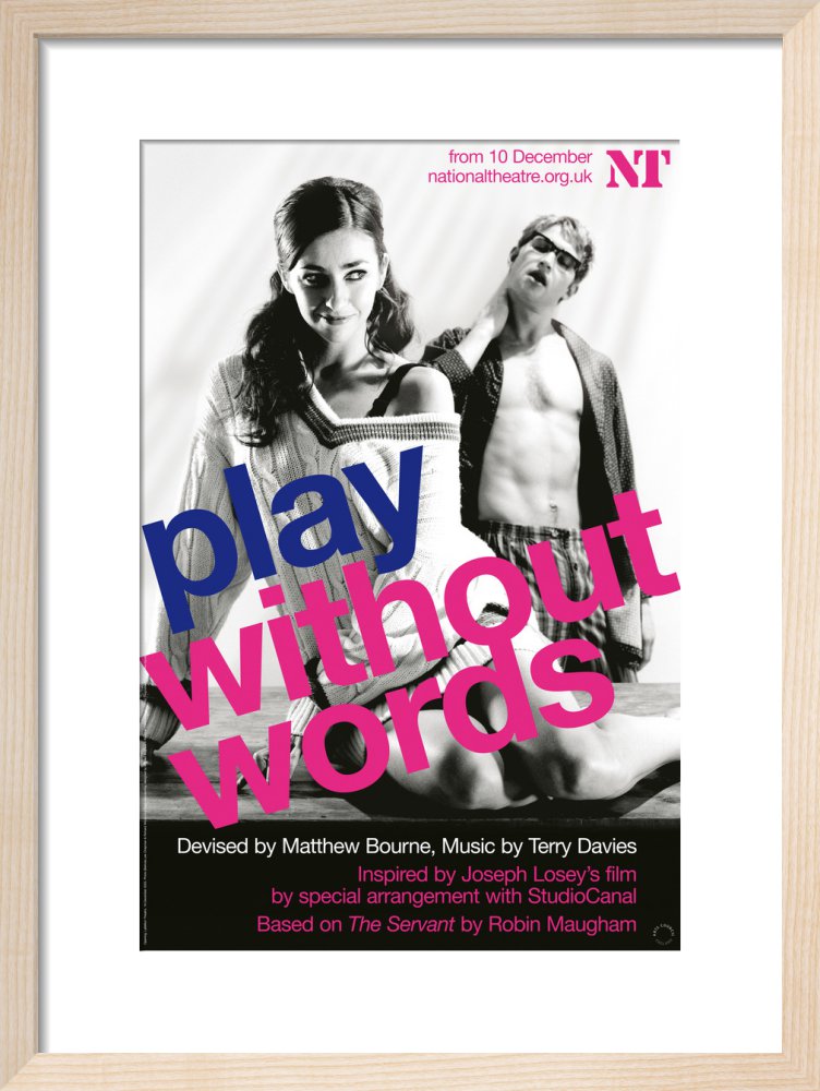 Play Without Words Print