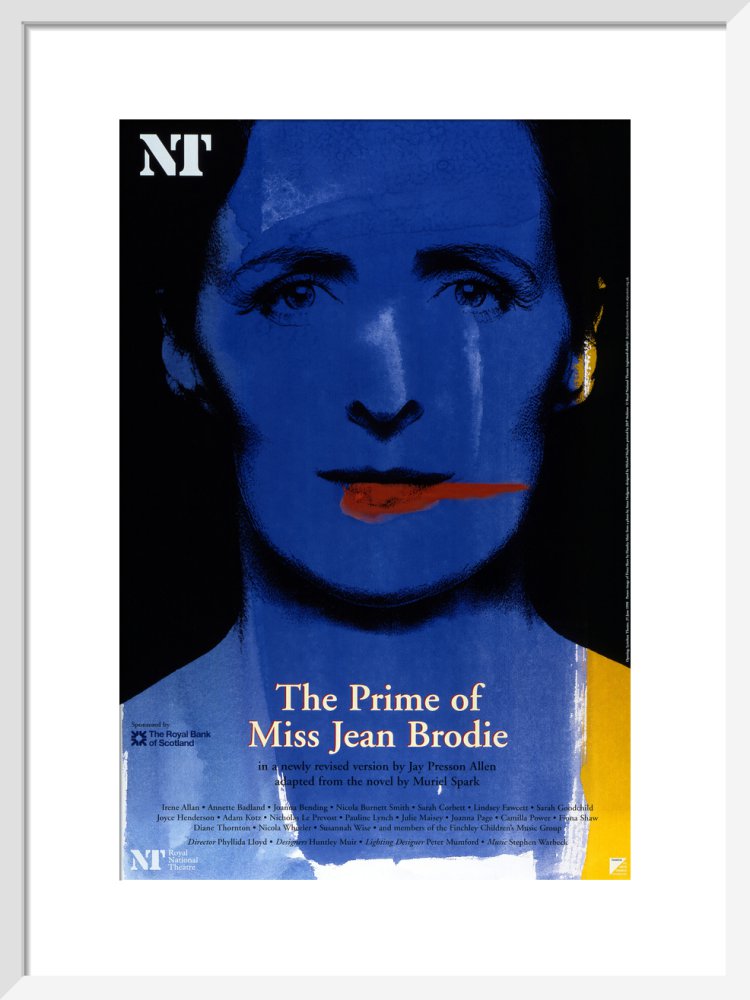 The Prime of Miss Jean Brodie Print National Theatre Shop