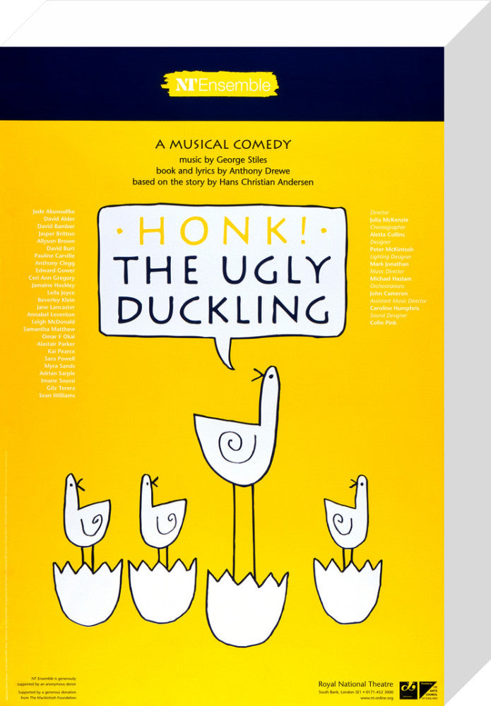 HONK! the Ugly Duckling Custom Print