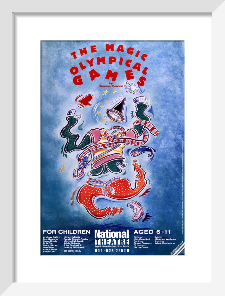 The Magic Olympical Games 1983 Print