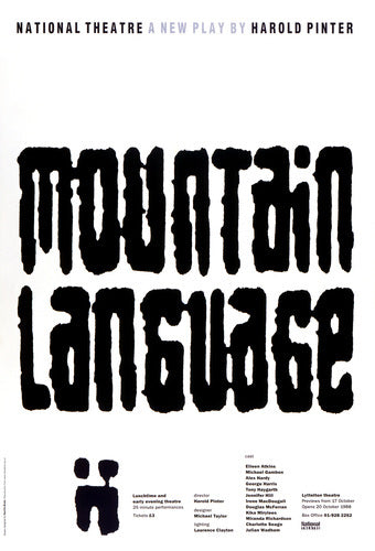 Mountain Language Custom Print